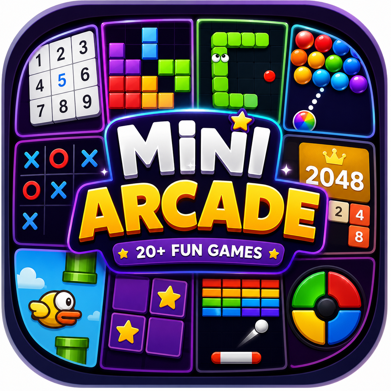 Mini Game Arcade Icon