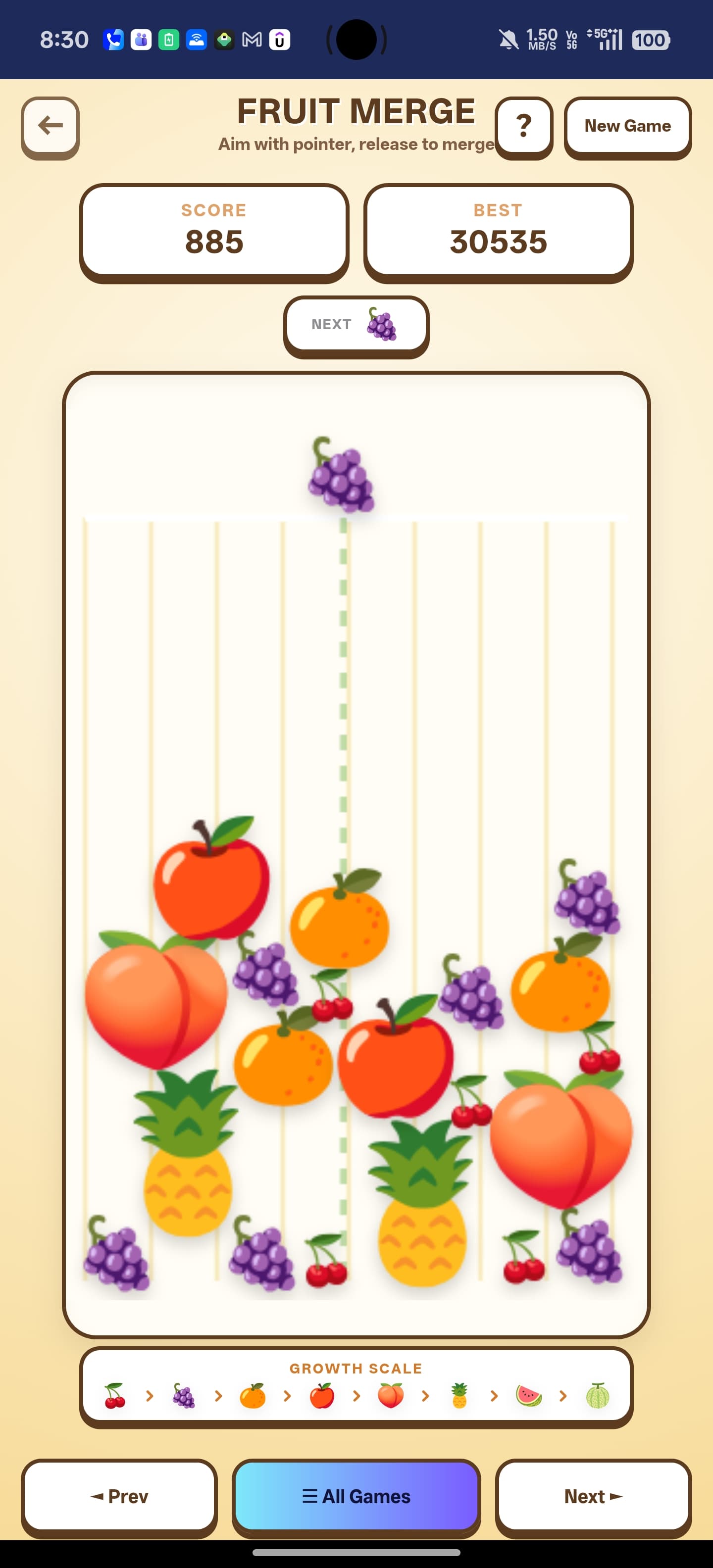 Fruit Merge Gameplay Preview